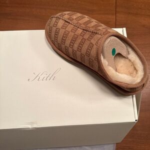 Kith Monogram Shearling Slipper